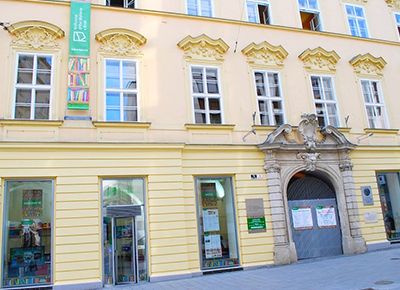 Schrattenbach Palace​​​​​​​​​​​​​​​​​​​​​​​​ – Central Library​​​​​​​ Jiří Mahen Library in Brno 